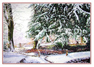 GREETING CARD: Winter Wonderland, Box Hill