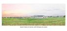GREETING CARD: Epsom Downs at Sunset